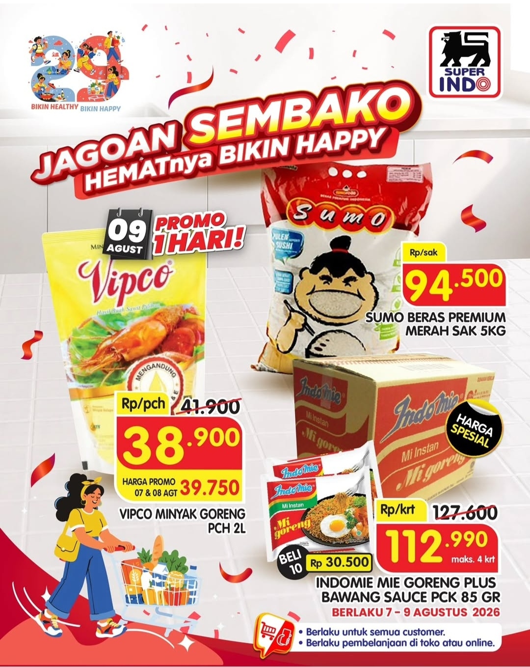 Manfaatkan Promo Jagoan Sembako Super Indo Terakhir 9 Agustus 2026