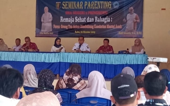 Hadapi Krisis Mental Remaja, SMA Negeri 2 Pringsewu Libatkan Orang Tua dalam Seminar Parenting Edukatif