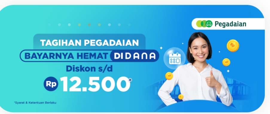 Bayar Tagihan Pegadaian Dapat Hemat Diskon 3 Persen dengan Aplikasi DANA, Berikut Caranya