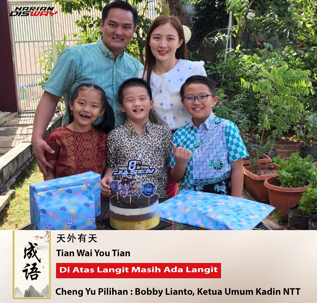 Cheng Yu Pilihan:  Ketua Umum Kadin NTT Bobby Lianto, Tian Wai You Tian