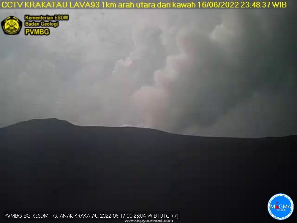 Siaga! Terjadi Gempa pada Aktivitas Gunung Anak Krakatau (GAK)