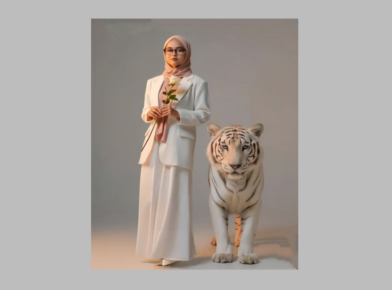 Prompt Gemini AI untuk Membuat Foto Estetik Bersama Hewan Buas 