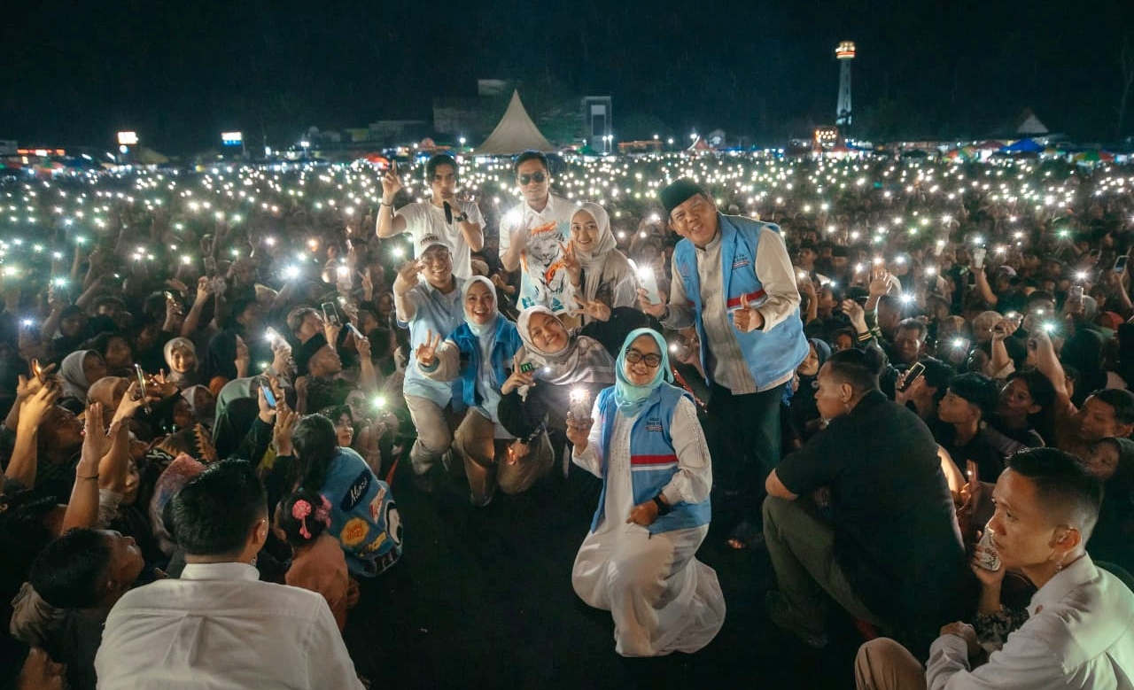 Hadiri Shalawat Kebangsaan, Mirza: Lampung Maju Bersama Dengan Silaturahmi yang Kuat 