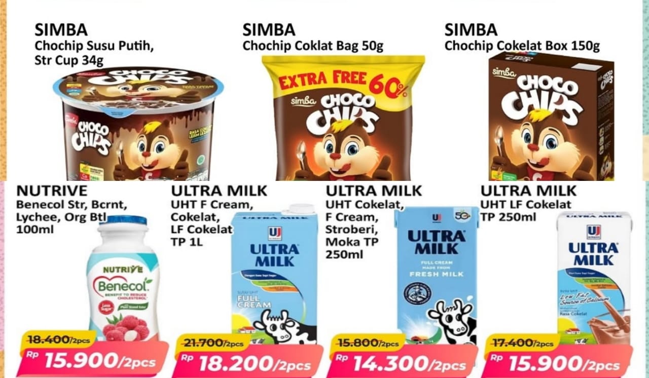 Promo Alfamart Hari Ini, Sarapan Sereal dan Susu Favorit Dijamin Sat Set! Cek Katalognya