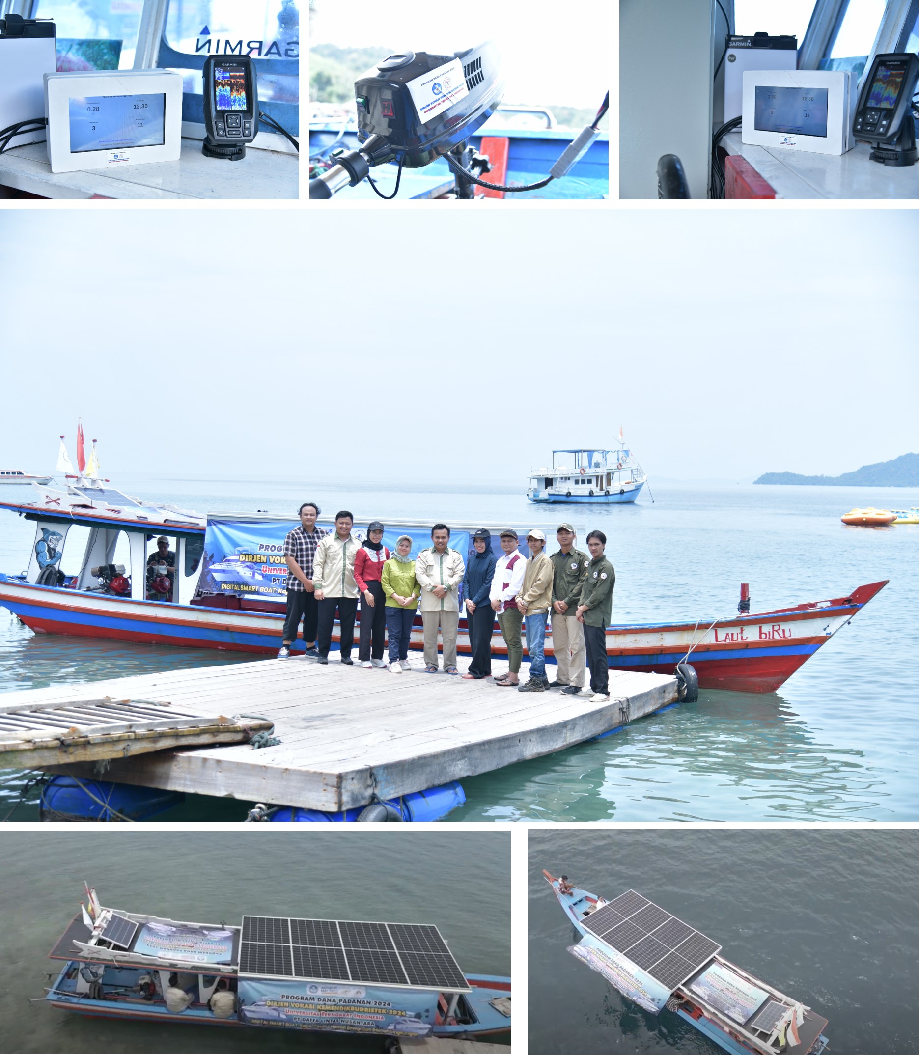 Dosen dan Mahasiswa Teknokrat Ciptakan Digital Smart Boat: Kapal Cerdas Hemat Energi dan Ramah Lingkungan 