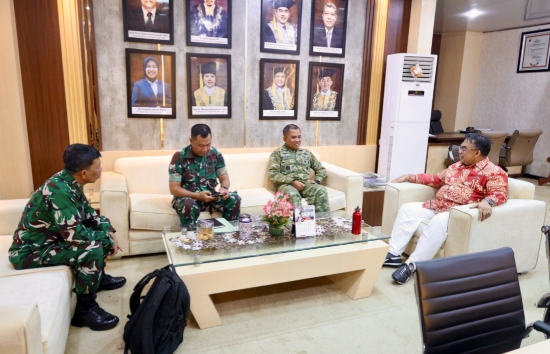 Sinergi Unila Dan Kodam XXI/Radin Inten, Bahas SDM, Riset dan Pengabdian