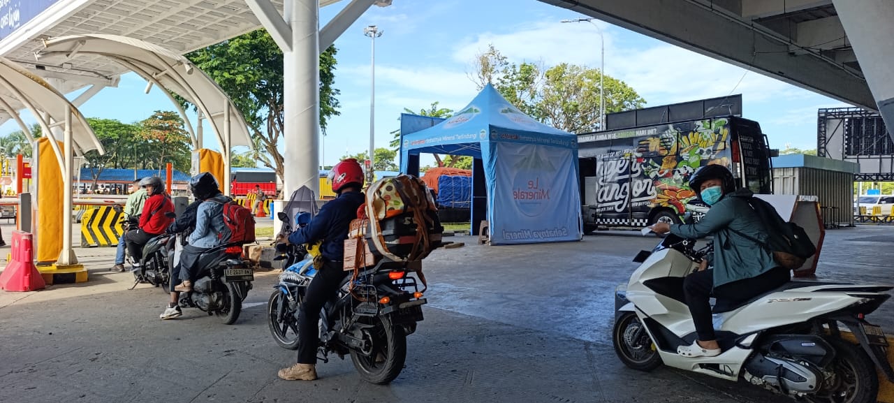 Jelang H-5 Lebaran, Pemudik Asal Sumatera Menuju Jawa Mulai Melandai