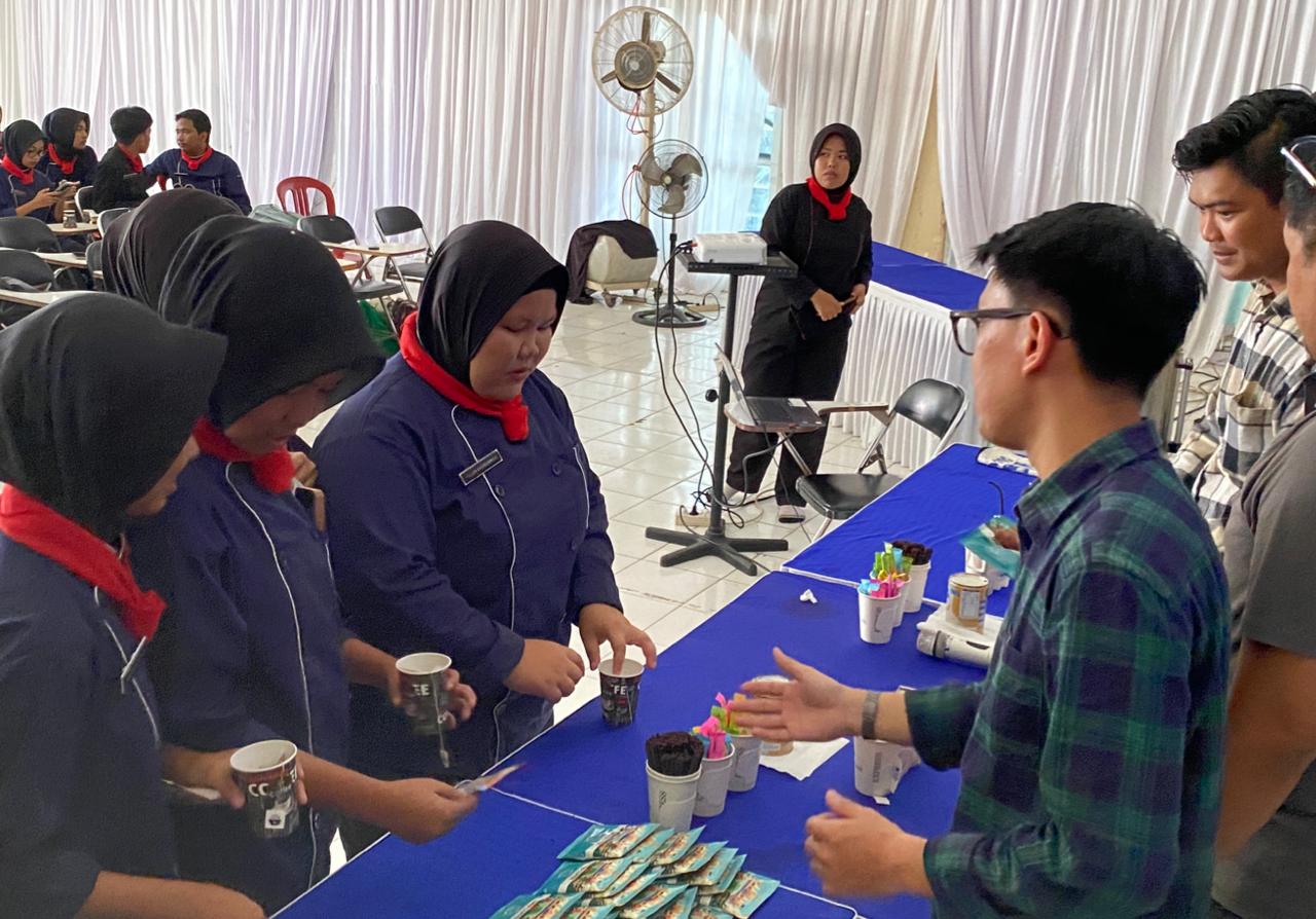 Kopi Lampung Kian Mendunia, Siswa SMK Ikuti Edukasi Penyeduhan di Taman Budaya Guna Kenali Cita Rasa Lokal