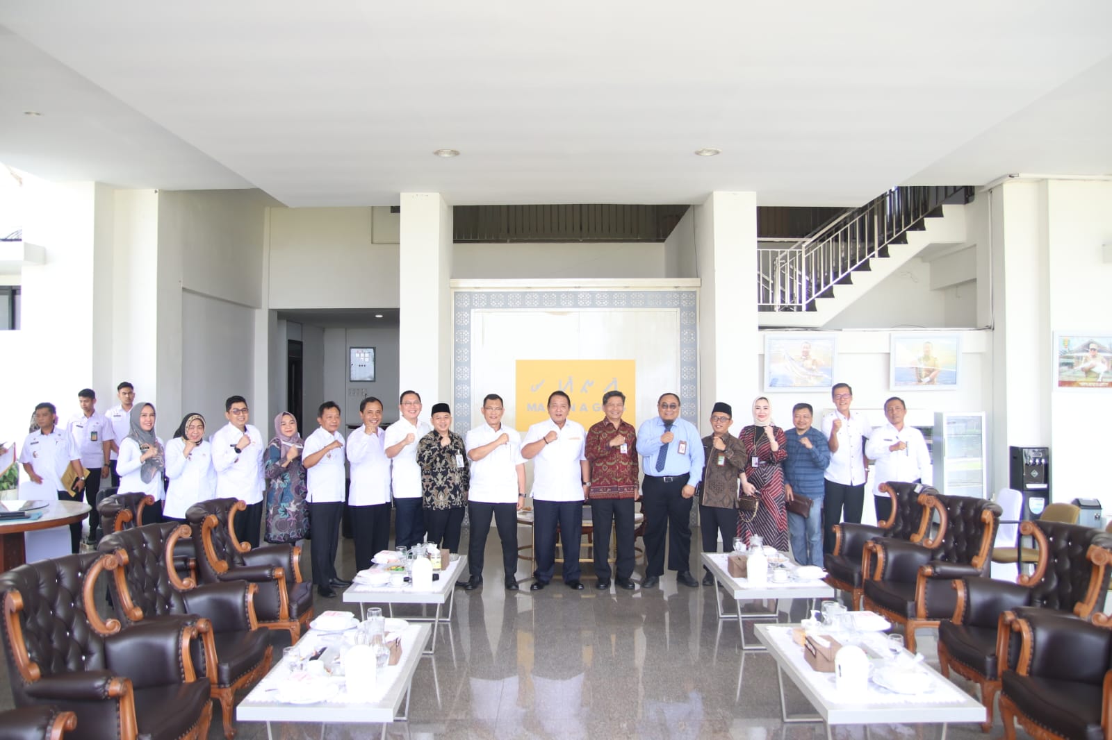 Bahas Peningkatan Potensi Ekonomi dan Keuangan Syariah Lampung, KDEKS Audiensi dengan Gubernur