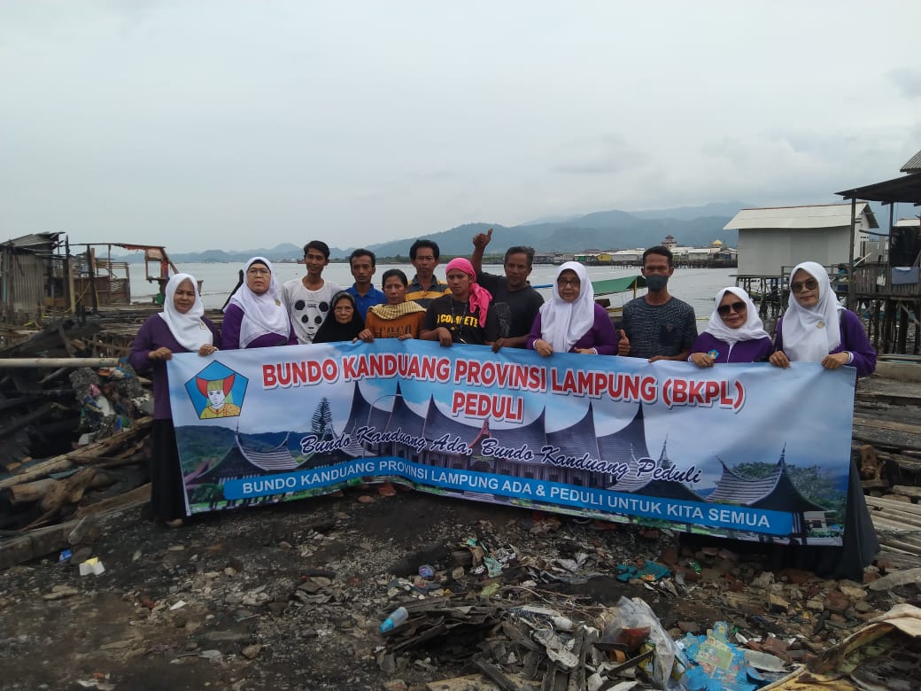 Kembali DPW Bundo Kanduang Provinsi Lampung Peduli Korban Kebakaran