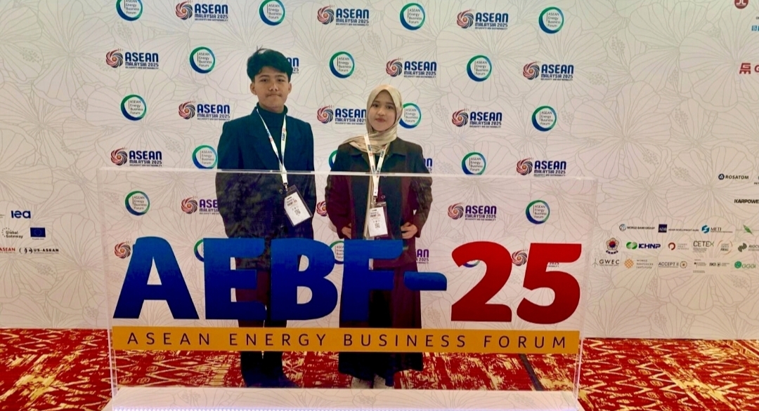 Dua Mahasiswa Unila Wakili Indonesia Di Ajang ASEAN International Conference on Energy and Environment 2025
