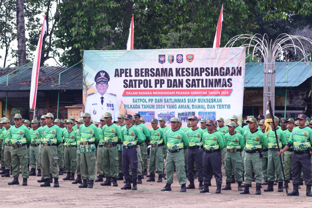 Satpol PP dan Satlinmas Diterjunkan Guna Amankan Pilkada 2024