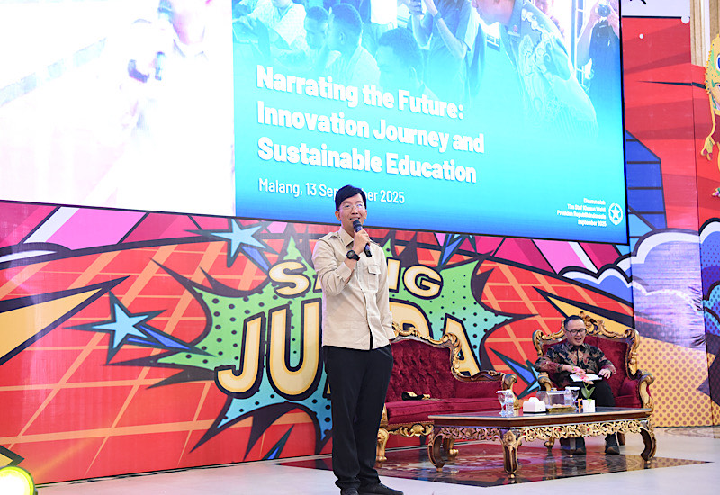 Staff Khusus Presiden Achmad Adhitya Ajak Mahasiswa Teknokrat Kuasai Teknologi AI