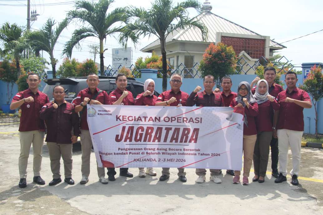 Operasi 'JAGRATARA' Serentak Seluruh Indonesia, Kemenkumham Lampung Lakukan Hal Ini