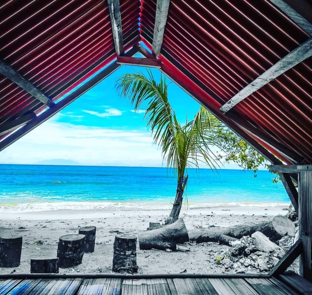 Dibalik Keindahan Pantai Guci Batu Kapal di Lampung Selatan, Tersimpan Legenda Si Lidah Pahit dan Guci Besar 