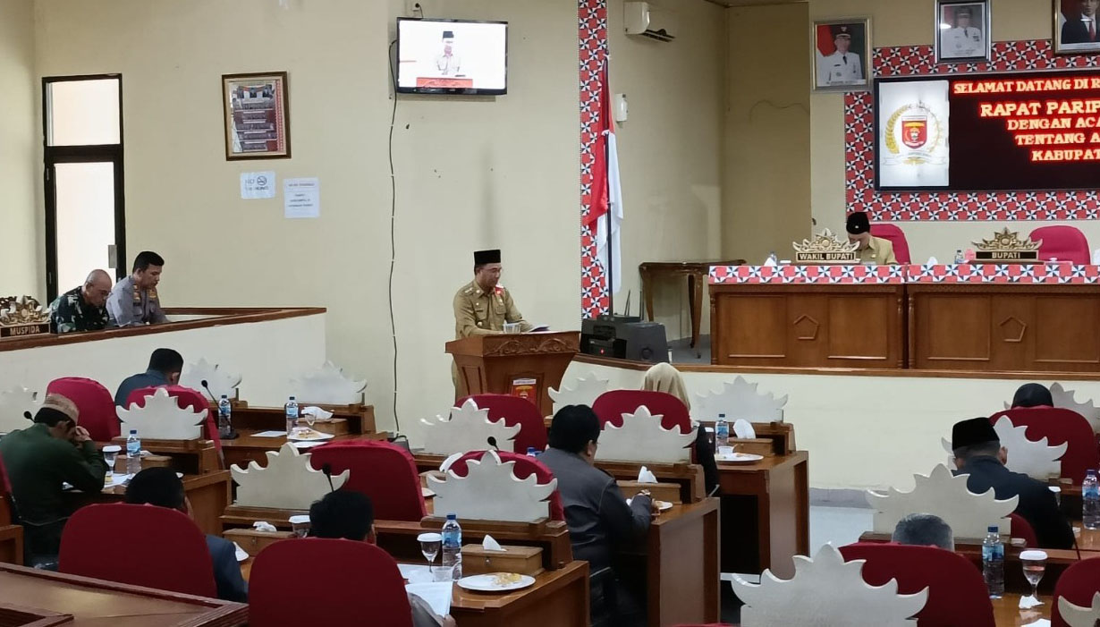 Pendapatan Dalam APBD 2023 Lampung Barat Turun Rp 129,7 Miliar