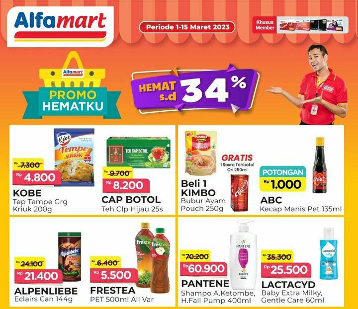 Cek Promo Hematku di Alfamart, Hemat Sampai 34%