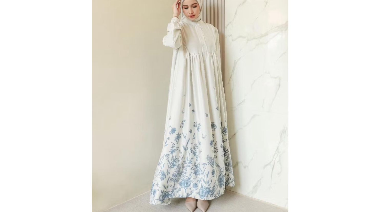 Rekomendasi Gamis Simpel Elegan untuk Tampil Chic di Segala Suasana