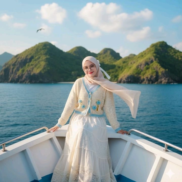 Tanpa Ke Laut Sungguhan, Prompt Gemini AI Ini Bisa Bikin Kamu Tampil Seperti Di Kapal Feri Pulau Wayang!