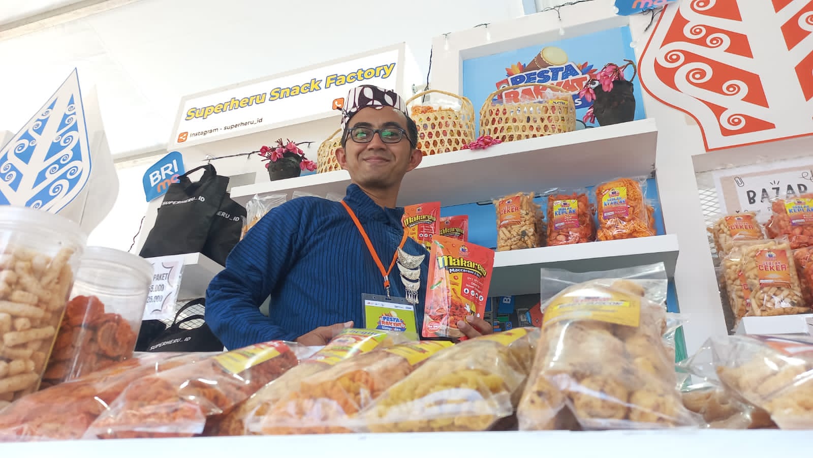 Dapat Modal dan Inkubasi Bisnis, UMKM Pesta Rakyat Simpedes BRI Sukses Jadi Produsen Snack di Jawa Timur
