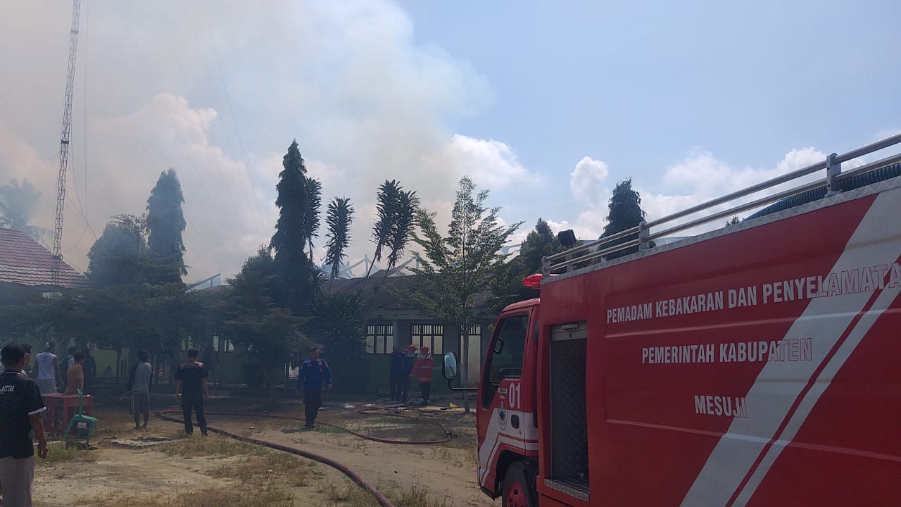 Begini Kondisi KBM di YPI Al-Falah Pasca Kebakaran