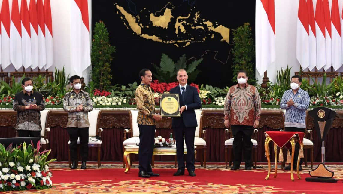 Dapat Penghargaan Dari IRRI, Presiden Jokowi Tegaskan Jamin Ketercukupan Pangan Nasional 