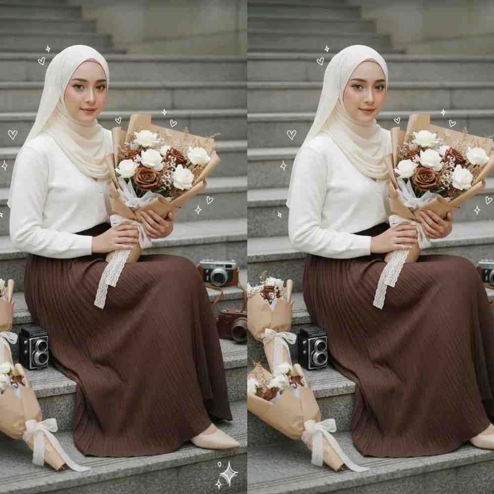 Viral! Hasil Prompt Gemini Ai: Potret Realistis Wanita Berhijab Dikira Foto Pemotretan Nyata Editorial Majalah