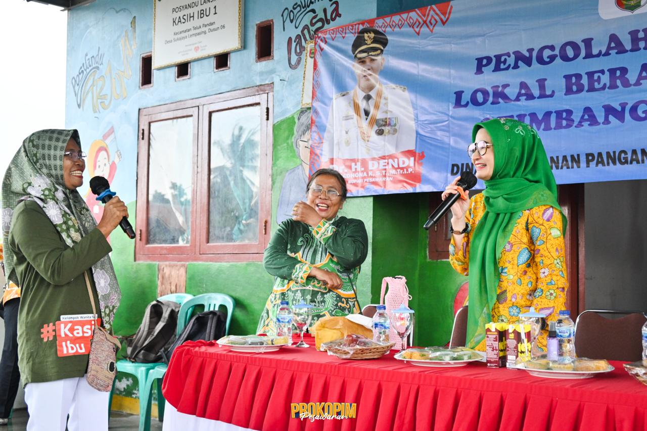 Program B2SA Dorong KWT Pesawaran Andil dalam Penanganan Stunting dan Kemandirian Pangan