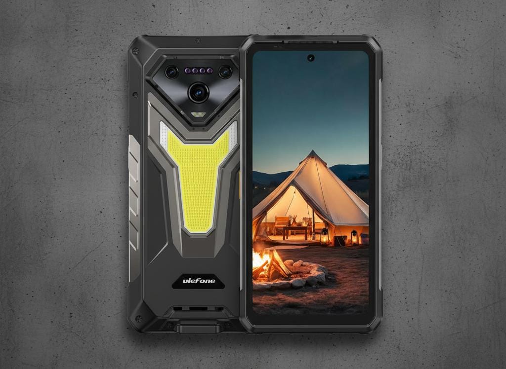 Ulefone Armor 34 Pro+ Smartphone Rugged dengan Proyektor Mini dan Baterai 25.500 mAh