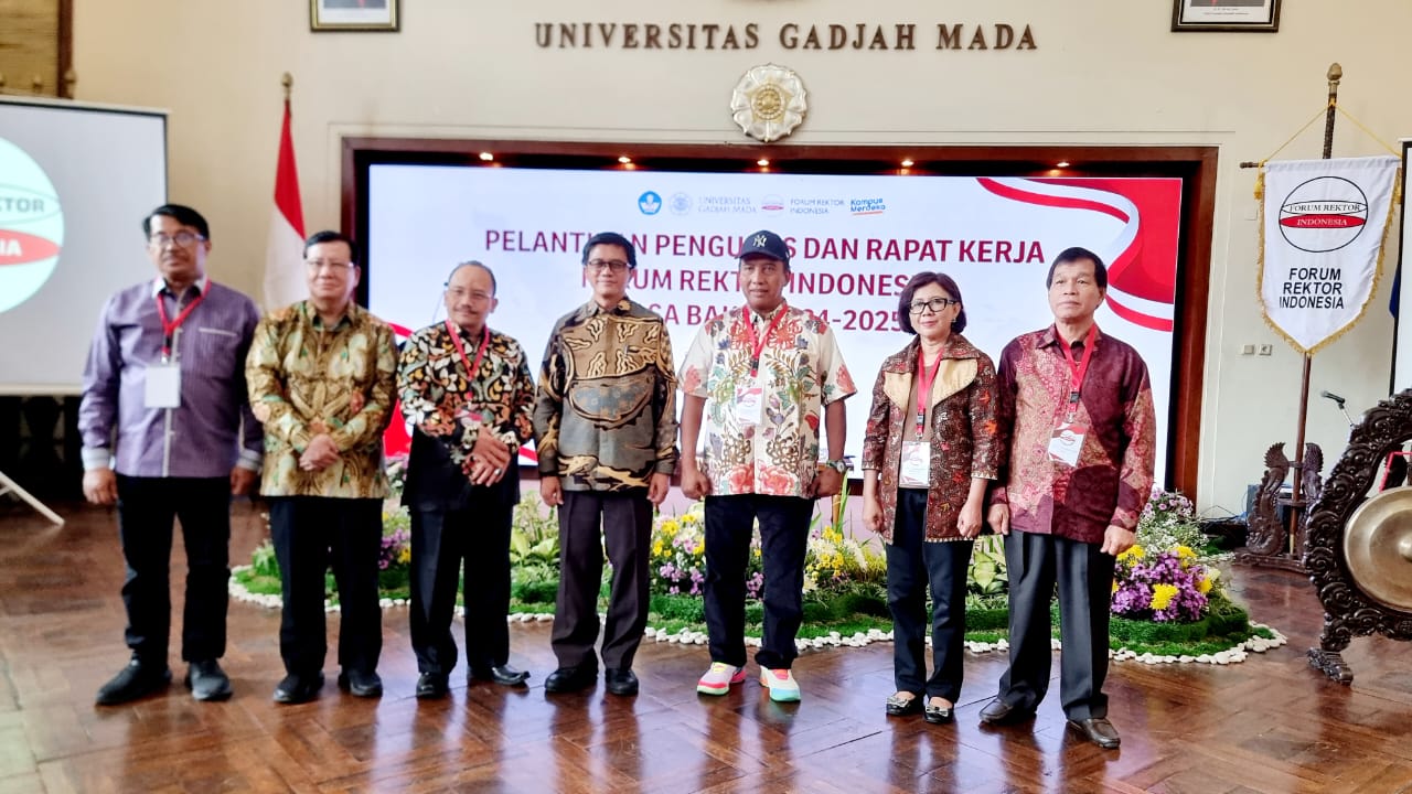 Rektor Teknokrat Hadiri Pelantikan dan Rapat Kerja Forum Rektor Indonesia 