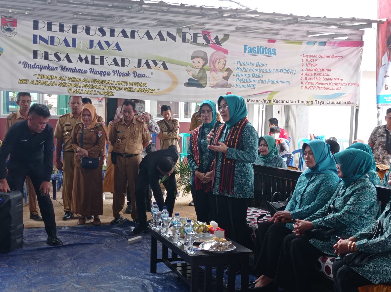 Upayakan Penanganan Stunting, TP PKK Provinsi Lampung Turun ke Mesuji