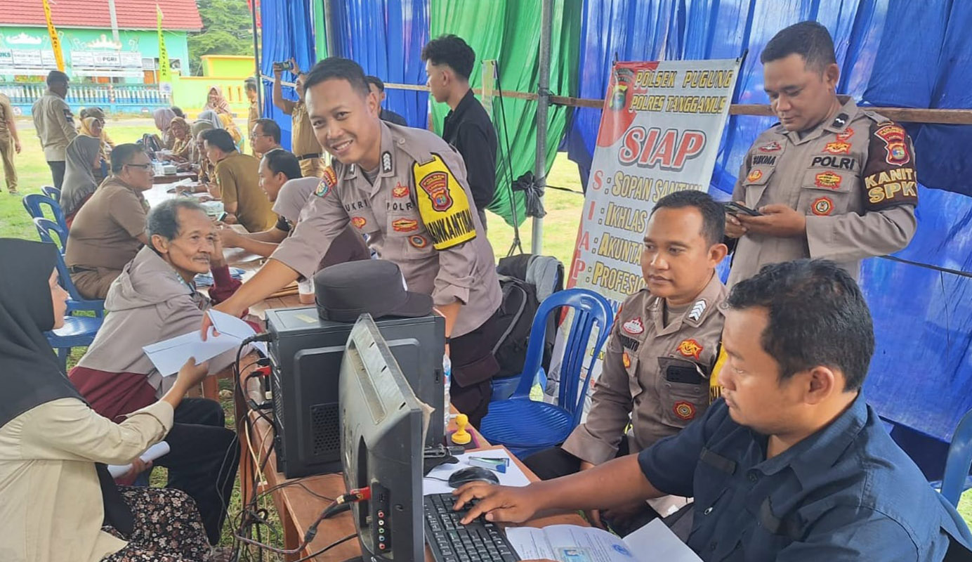 Polres Dukung Kegiatan Pelayanan Publik Terpadu Pemkab Tanggamus
