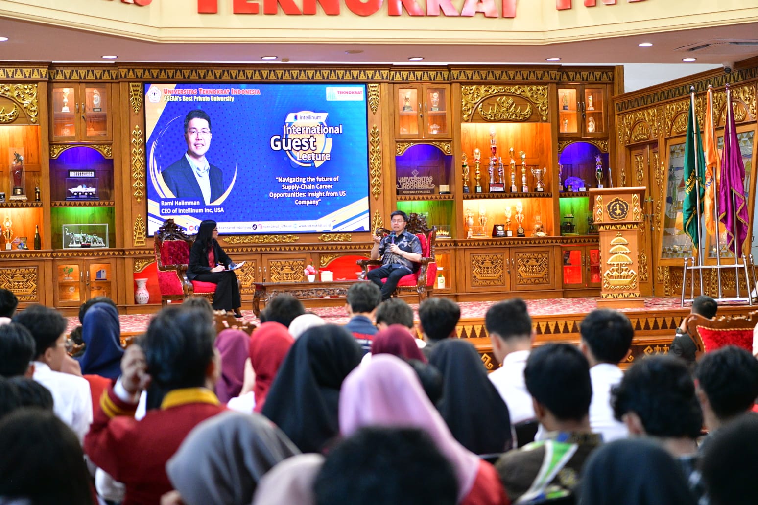 Teknokrat Gelar Kuliah Tamu Internasional, Hadirkan CEO Intellinum Inc