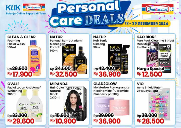 Serbu Promo Indomaret Spesial Personal Care, Dapatkan Diskon Murah Untuk Produk Perawatan Dirumah