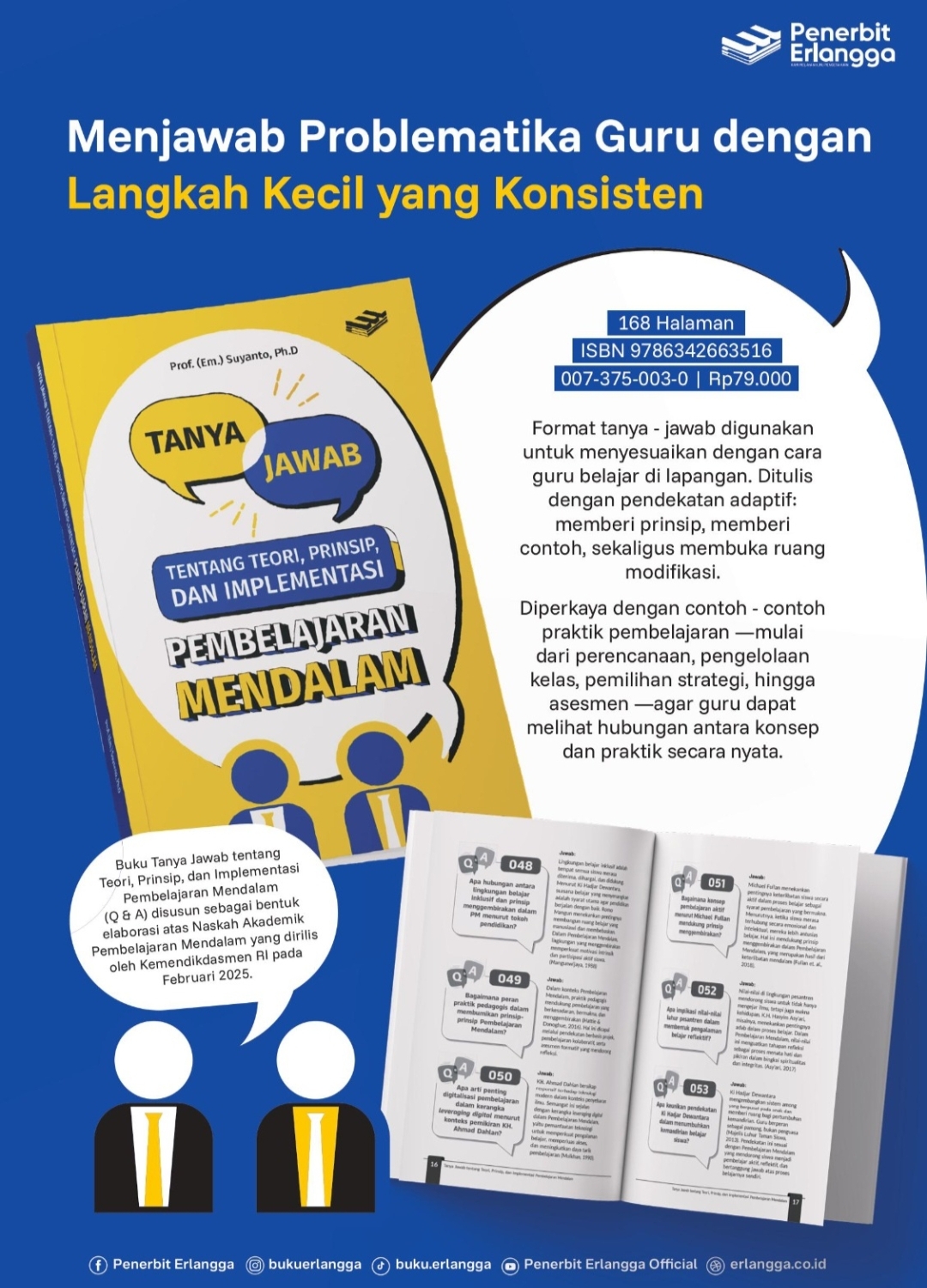 Jawab Problematika Guru Lewat Buku Panduan 'Pembelajaran Mendalam'