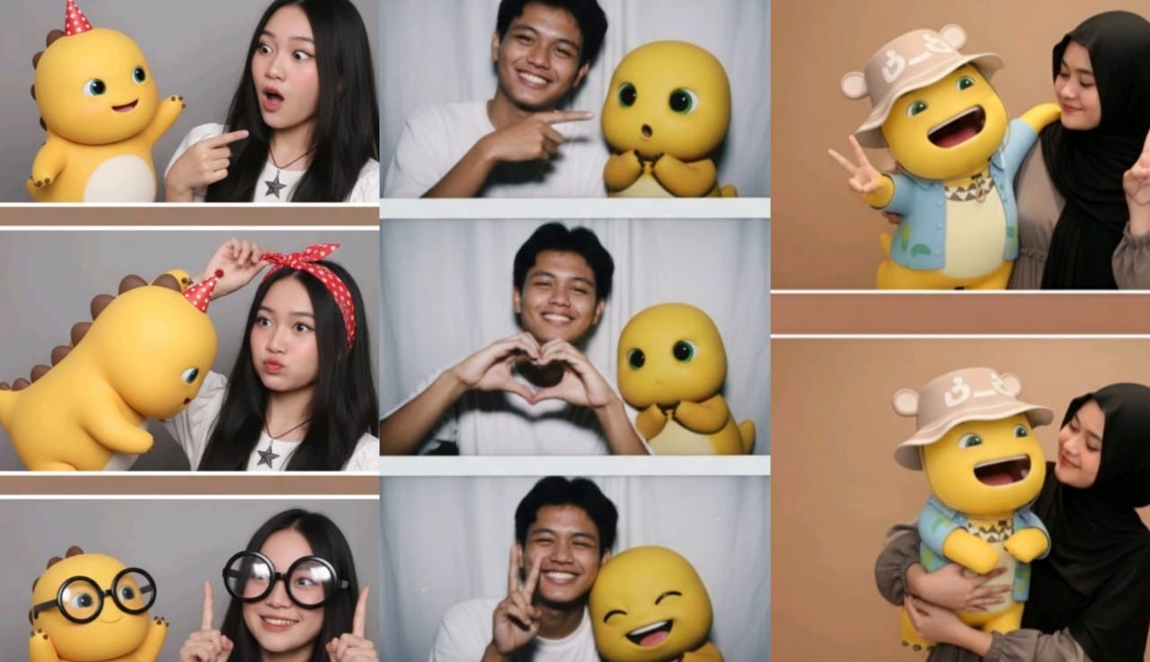 Prompt Gemini AI Bersama Karakter Kartun Favorit