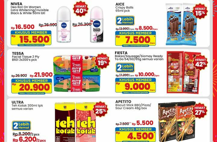 Promo Indomaret Edisi Akhir Tahun, Dapatkan Diskon Paling Murah Sampai Hemat 42 Persen