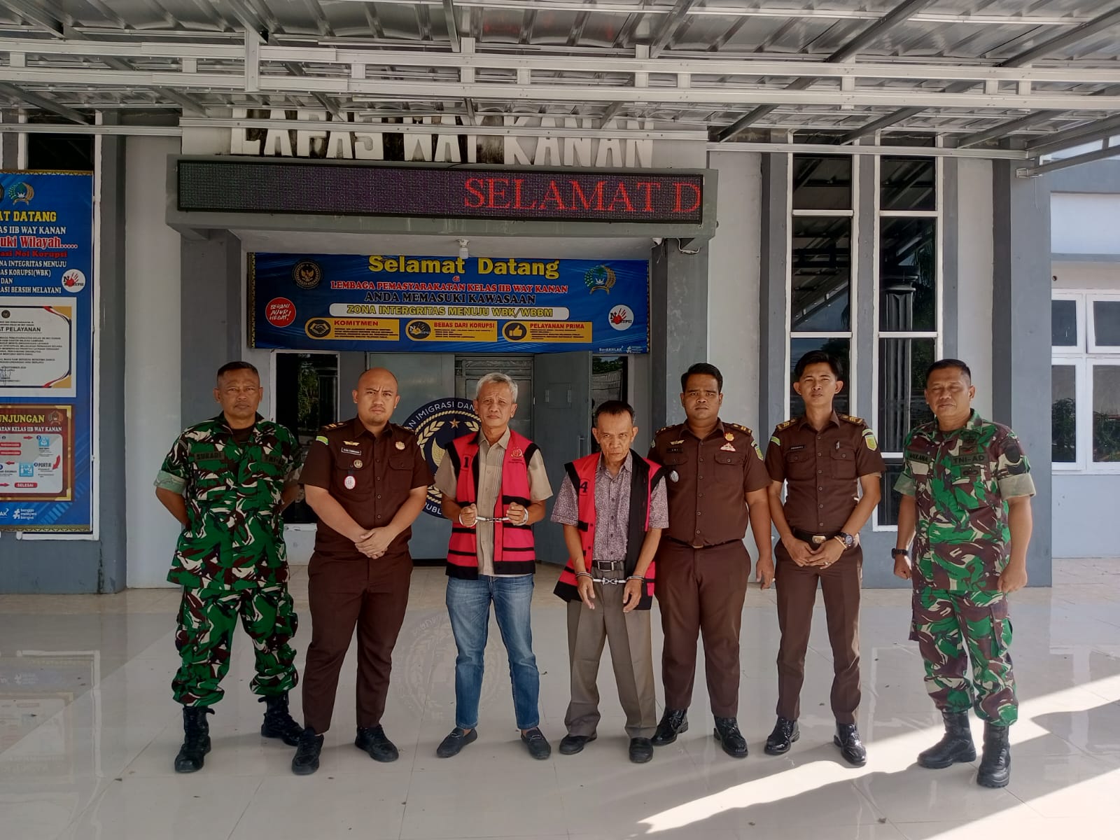 Dua Kontraktor Proyek SPAM IKK Pakuan Ratu Ditahan Kejari Way Kanan, Kerugian Negara Masih Dihitung