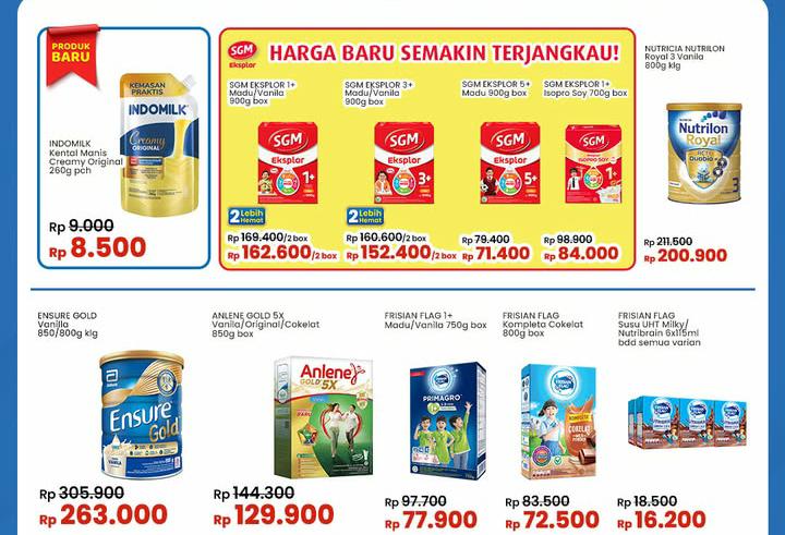 Promo Indomaret Selasa 15 Oktober 2024, Ada Diskon Susu Anak Rp 16.200, Penuhi Kebutuhan Si Kecil Sekarang