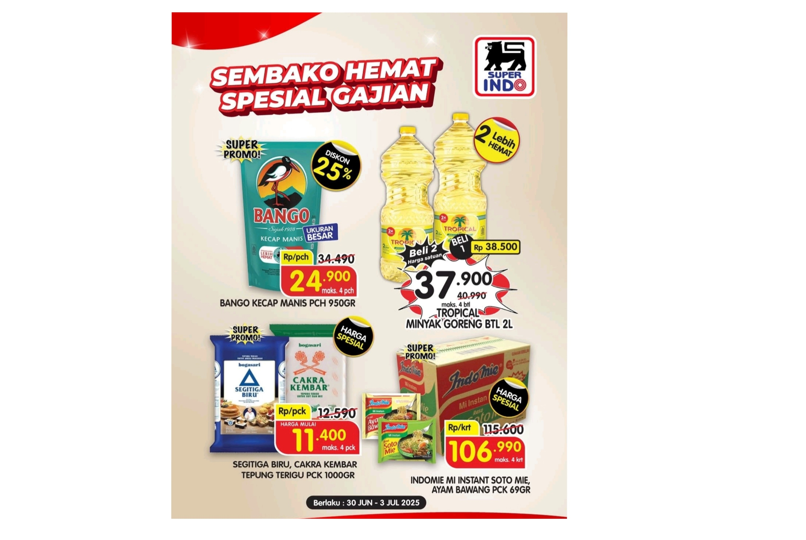 Promo Spesial Gajian Bersama Superindo: Belanja Hemat Minyak Goreng 2 Liter 
