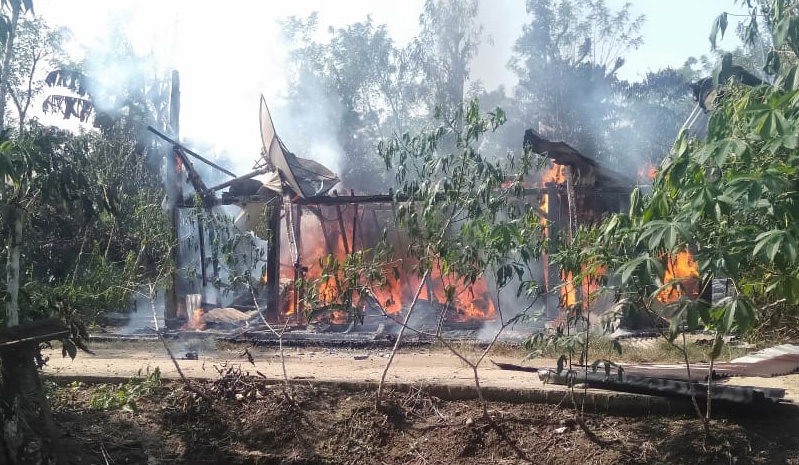 Rumah Panggung di Lampung Barat Terbakar, Segini Kerugiannya