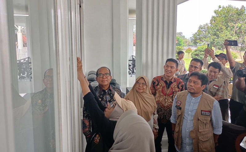 Jalani Coklit, Pj. Gubernur Lampung Samsudin Akan Salurkan Suara di TPS 7 Sumur Batu 