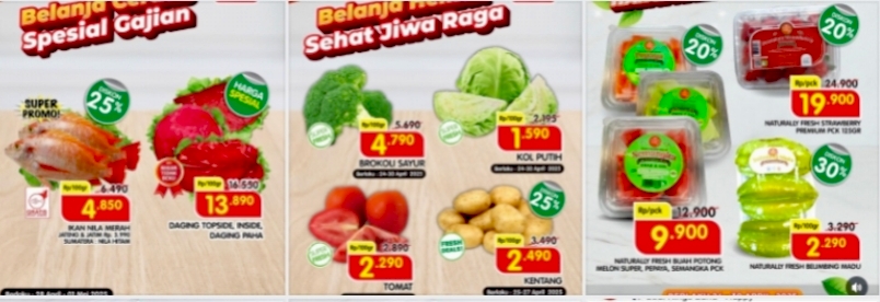 Hanya Hingga Besok Promo Superindo: Buah, Sayur dan Lauk Fresh Maksimal Harga Bersahabat 
