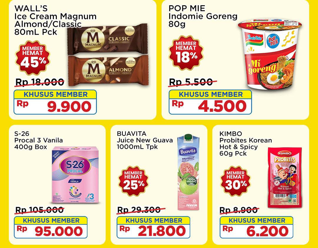 Belanja Makin Happy Lewat Promo Diskon Indomaret, Dapatkan Ice Cream Magnum Hanya Rp 9 Ribu