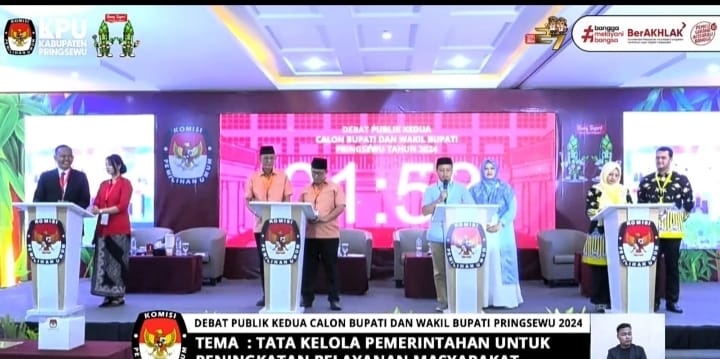 Debat Kedua, Paslon Adu Program Tata Kelola Pemerintahan Curi Simpati