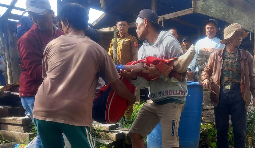 Usai Numpang Ngopi, Warga Lampung Barat Ditemukan Tergantung 