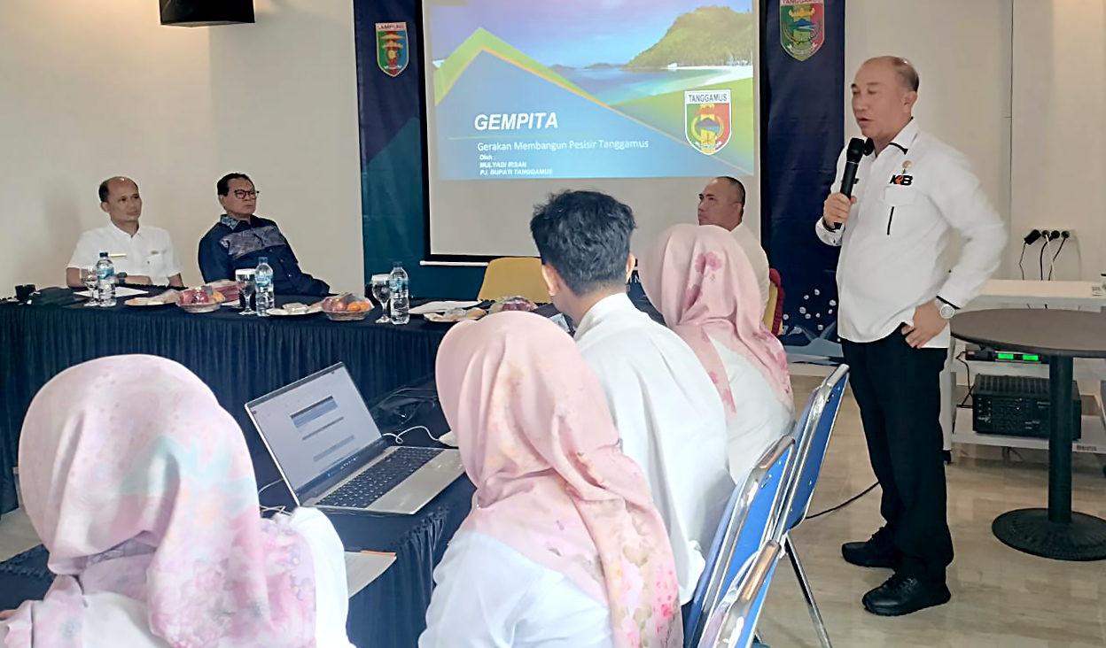 Gelar FGD, Susun Strategi Pengembangan Budidaya Lobster di Tanggamus Lampung 