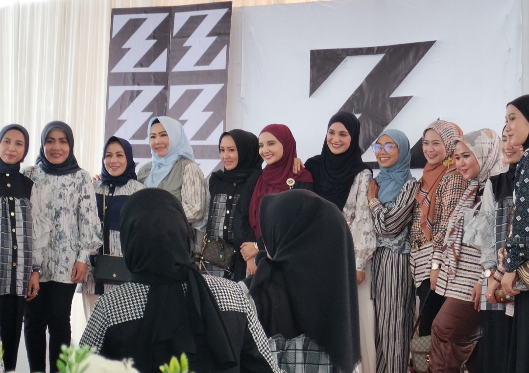 Zaskia Sungkar Lampung Resmi Opening, ZS Ladies Lampung Dapat Doorprize