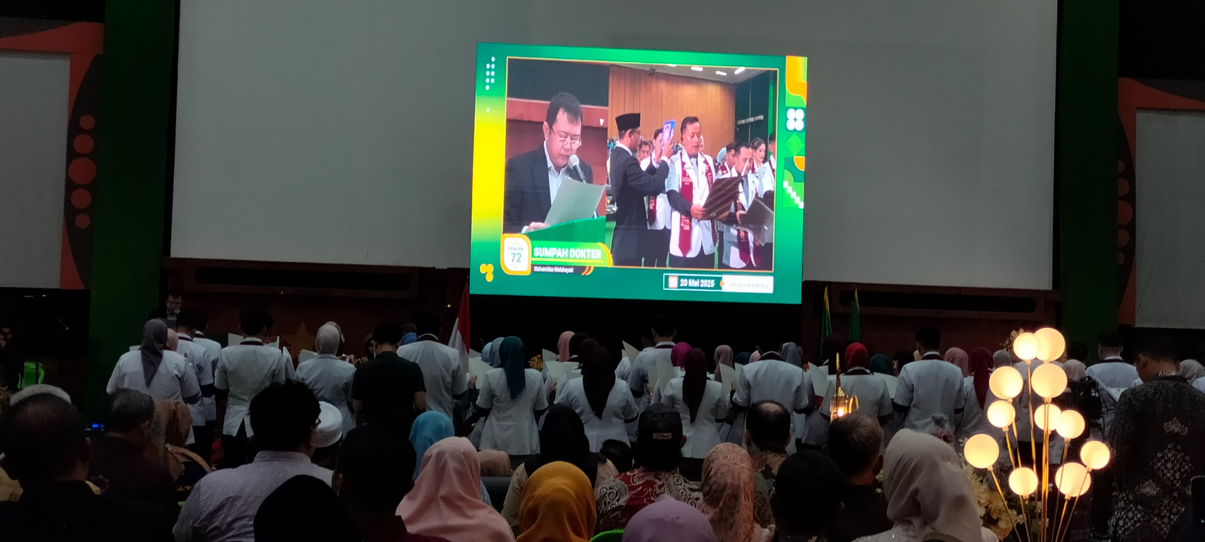 64 Lulusan Kedokteran Universitas Malahayati Resmi Sandang Profesi Dokter