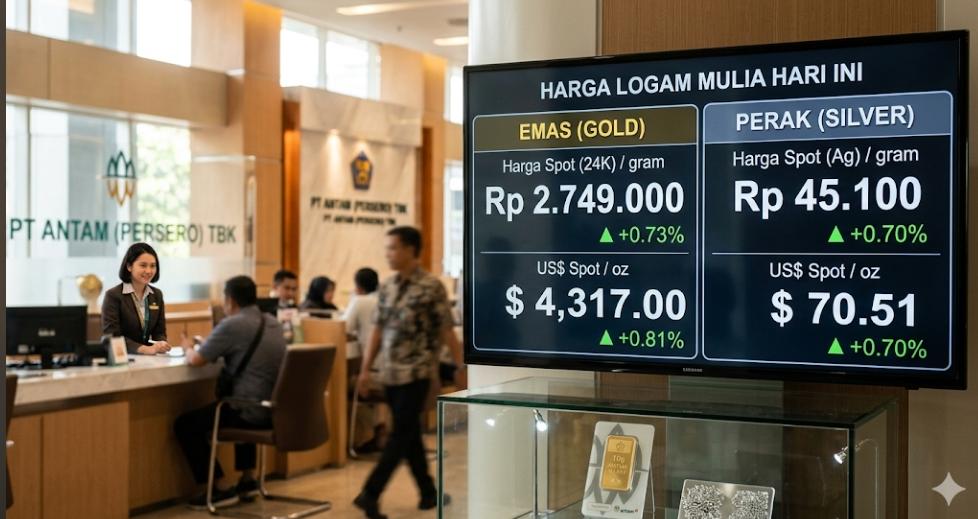 Emas Masih 'Dewa' Investasi, Simak Update Harga dan Sentimen Pasar Hari Ini